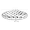 JOYOFREELY Alloy Dumpling Mold with 37 Holes, Flat Dumpling Maker for Home view 2