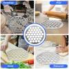 JOYOFREELY Alloy Dumpling Mold with 37 Holes, Flat Dumpling Maker for Home view 3