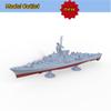 MRY-SFW 1/2000 Military Model German Köln-Class Frigate, Full-Hull Version view 2