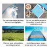 Pop-Up Beach Tent, Portable Canopy, Blue view 4