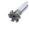 Alloy T-Slot Cutter, Tungsten Steel Shank, for Carbide Keyways, 1 pc (25×10×12×90×6T) view 1