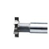 Alloy T-Slot Cutter, Tungsten Steel Shank, for Carbide Keyways, 1 pc (25×10×12×90×6T) view 2