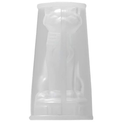 3D Egyptian Cat Candle Mold
