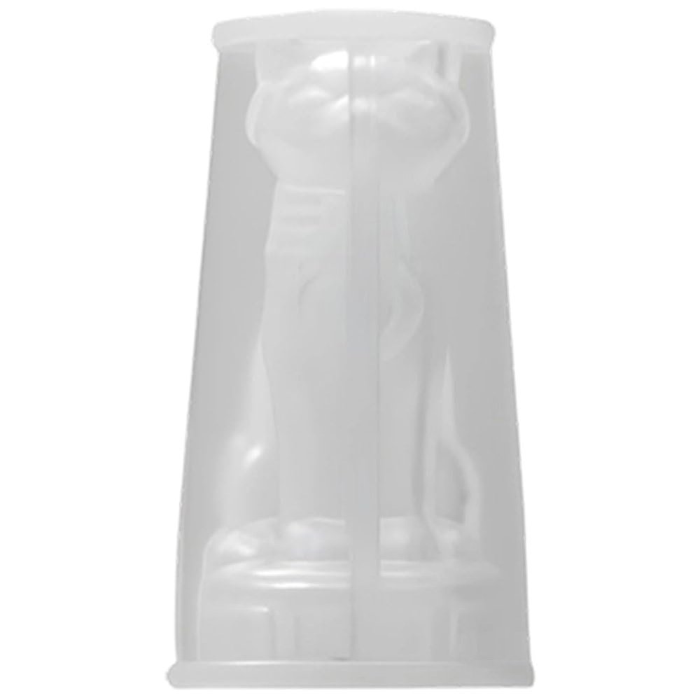 3D Egyptian Cat Candle Mold