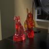 3D Egyptian Cat Candle Mold view 3