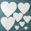 Acrylic Heart Pattern Ruler Set view 3