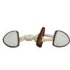 Leather Horn Toggle Buttons, 16 cm, Multicolor, 12 Pairs, Wood view 1