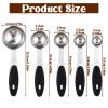5-Piece Stainless Steel Measuring Spoon Set view 3
