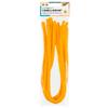 Chenille Wire, Pipe Cleaners, Bendable Plush, 10 Pieces, 8 mm Thickness (Ochre) view 1