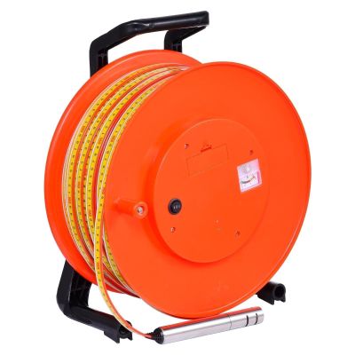 Well Water Depth Gauge for Accurate Groundwater Level Measurement in Boreholes, Reservoirs, and Pipes, Fixed Probe, 10–300 m Depth Range