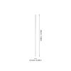 White PTFE Magnetic Stir Bar Retriever for Laboratory and Industrial Use view 2