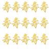 LALADEFIEE 50 Pack Gold Paper Cake Picks view 1