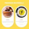 LALADEFIEE 50 Pack Gold Paper Cake Picks view 4