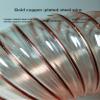 Dust Collection Hose, Flexible Transparent Vacuum Hose for Industrial Dust Extraction, 10 m, 80–300 mm Diameter, 0.4 mm Thick view 4