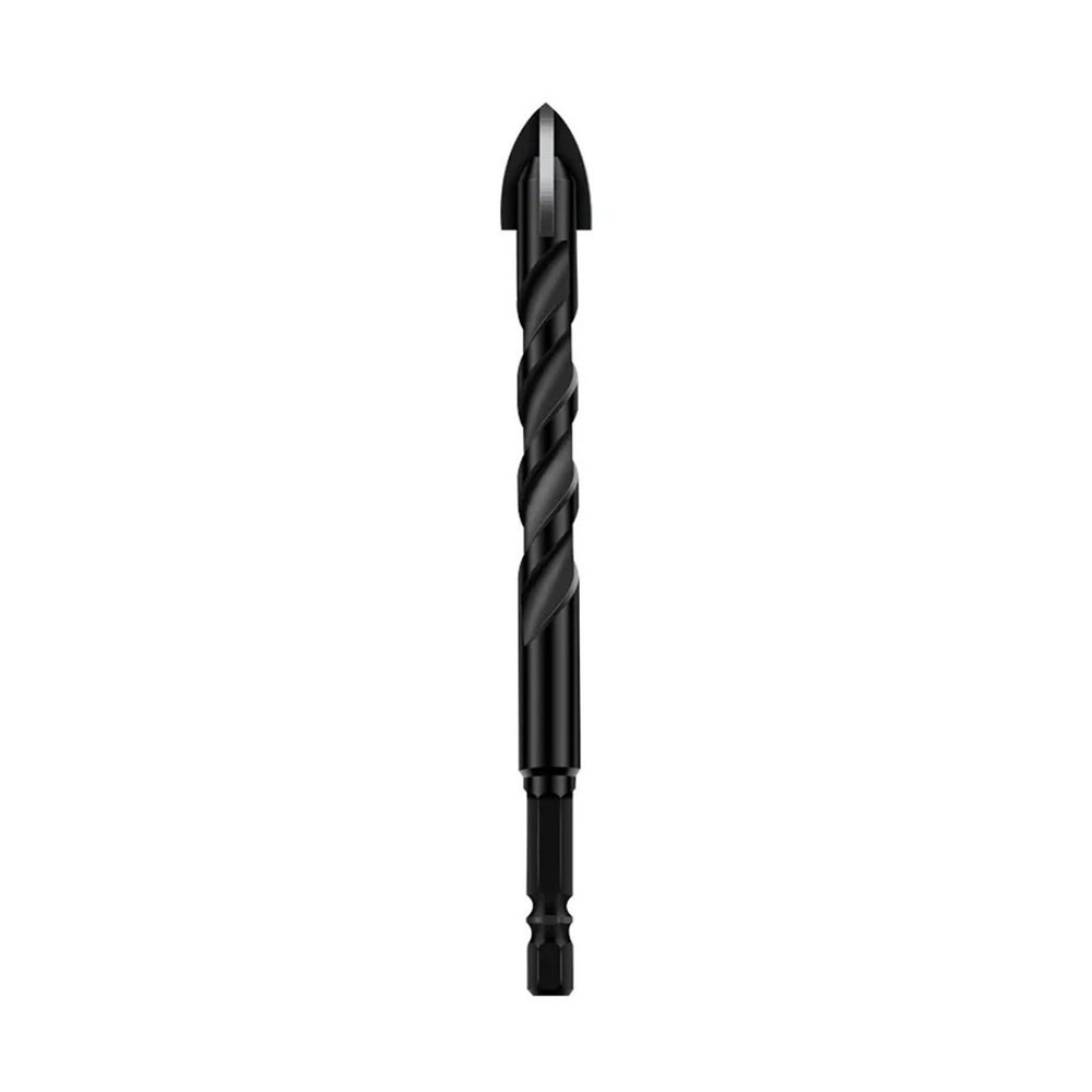 1pc Cross Hex Tile Drill Bit for Glass, Concrete and Ceramic, Tungsten Carbide Alloy Hole Opener, 3/4/5/6/8/10/12mm (10pcs 5mm)