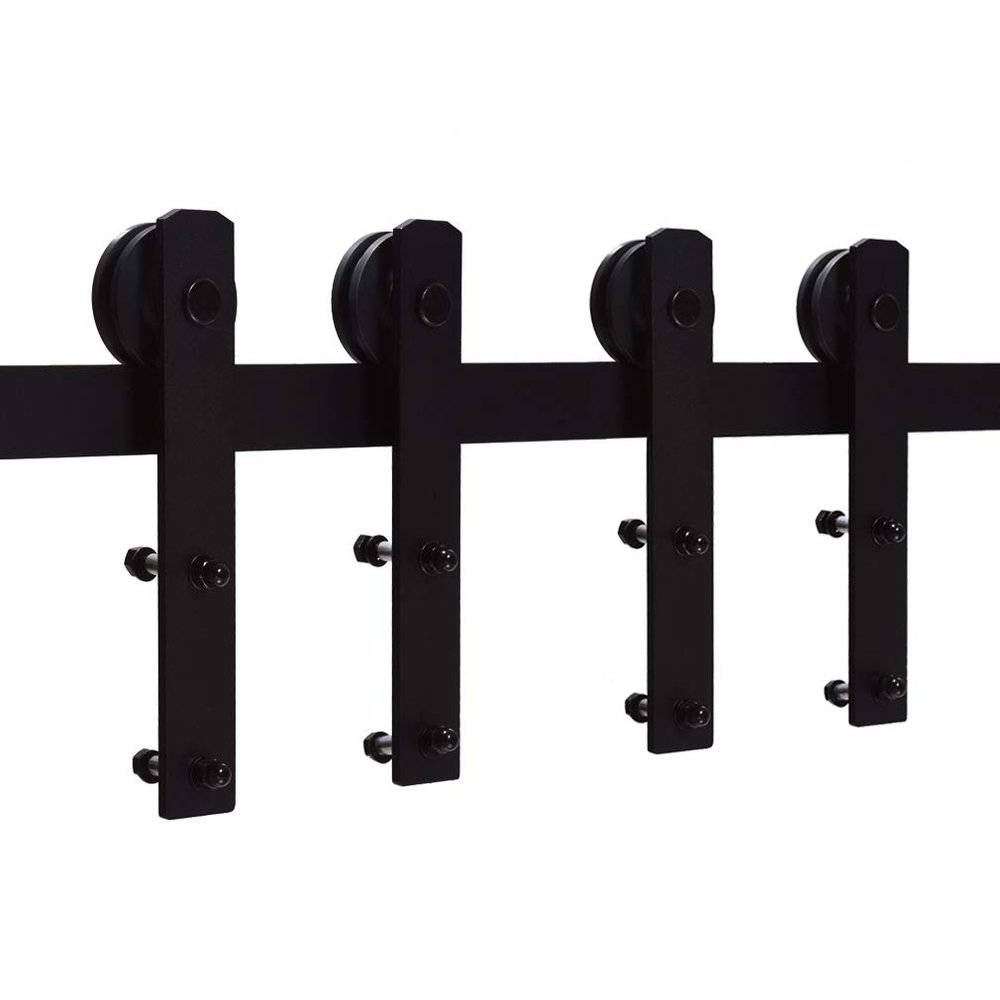 Sliding Door Hardware Kit for Double Doors