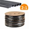 Marine-Grade Heat-Shrink Tubing, Black, 60 mm x 10 m view 4