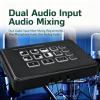 Fabater Live Streaming Switcher, 2-Input 1080p Video Switcher with 3.5 mm Audio view 4