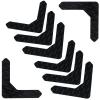 ULDIGI Reusable Rug Grippers, 12-Pack, Washable Anti-Slip Rug Corner Holders view 1