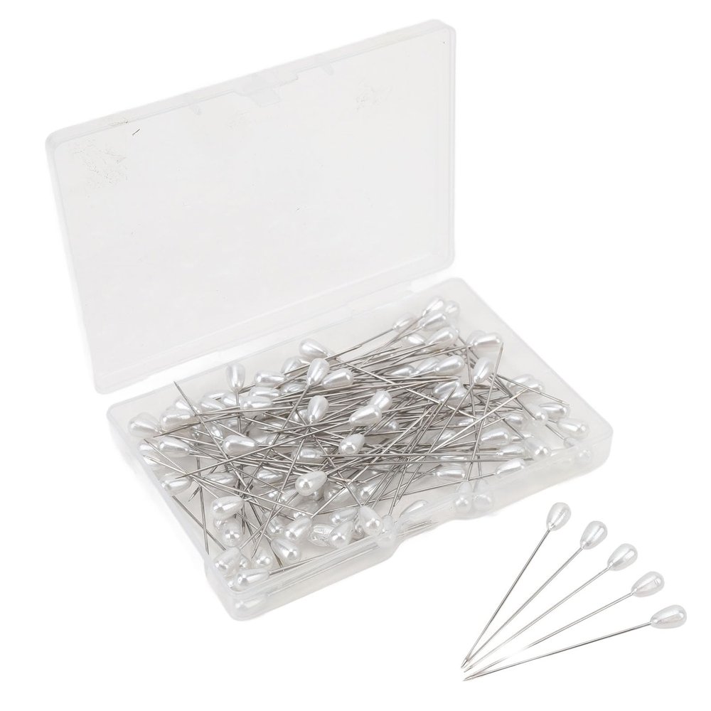 Alomejor 100 Pcs Durable Safety Pins for Buttonholes