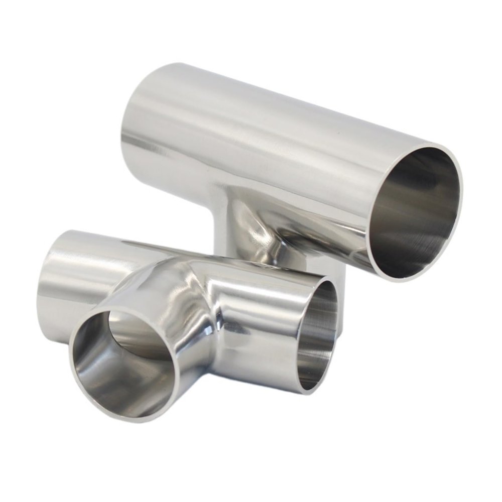 19102 m Pipe Outer Diameter Butt-Weld Tee Fitting, SS304/316L Stainless Steel