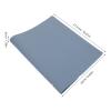 LOPUNER B5 Binder Cover, 9-Hole Notebook Cover, Refillable PU Leather Cover for Travel Journals, Scrapbooks and Budget Planners, Blue view 2