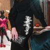 AUTSUPPL White Lace Floral Embroidered Appliqués - 1 Pair view 3