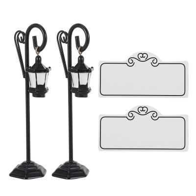 MUSISALY Table Card Holders - Black Memo Clips