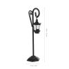 MUSISALY Table Card Holders - Black Memo Clips view 2