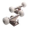 rongweiwang Premium Skateboard Trucks Hardware Set with 52 mm High-Speed Silent-Bearing Wheels view 3