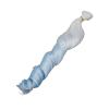 Alomejor High-Temperature Silk Doll Wig, 30 cm, White-Blue Gradient view 2