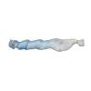 Alomejor High-Temperature Silk Doll Wig, 30 cm, White-Blue Gradient view 4