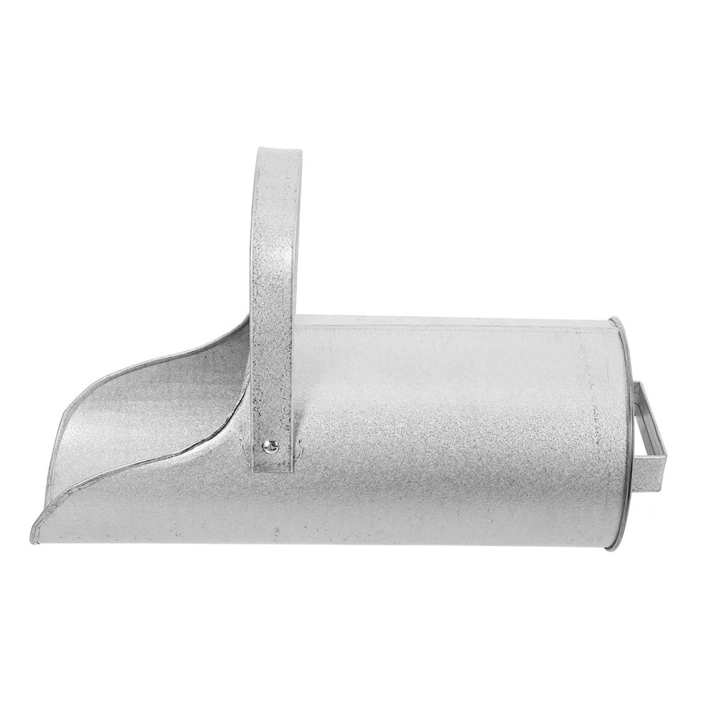 Iron Concrete Funnel for Secondary Pouring, Silver