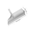 Iron Concrete Funnel for Secondary Pouring, Silver view 2