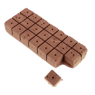 TOVINANNA Synthetic Soil Blocks for Soilless Growing, Fast Nutrient Supply, 20 Pieces for Seedlings, Garden and Houseplants