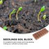 TOVINANNA Synthetic Soil Blocks for Soilless Growing, Fast Nutrient Supply, 20 Pieces for Seedlings, Garden and Houseplants view 3