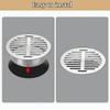 Stainless Steel Drain Filter, 80 mm view 3