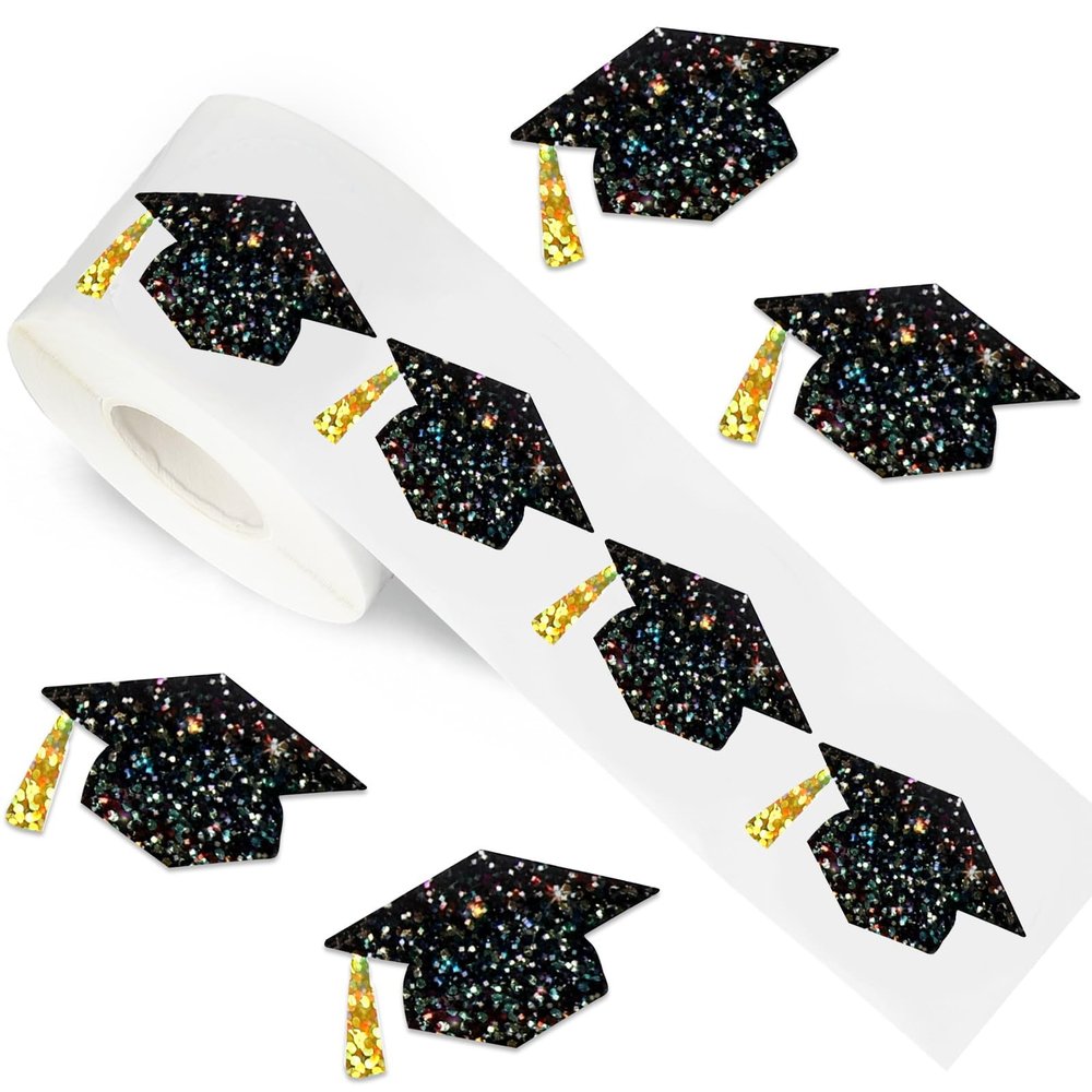 DIELOVEHUA 500 Graduation Stickers