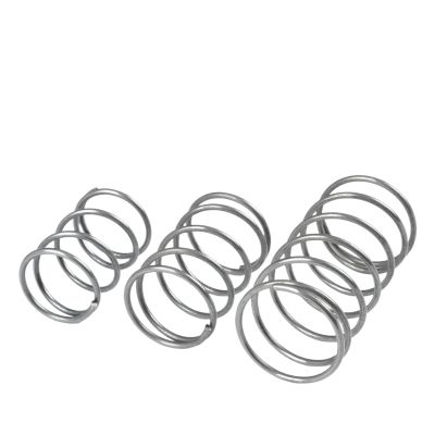 10 Stainless Steel Compression Springs, 1.6 mm Wire Diameter, 14 mm Outer Diameter, 50 mm Length