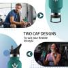 Mujigaga Stainless Steel Water Bottle, Leakproof 500 ml Insulated Bottle with Straw, BPA-Free, Carbonated Drink Compatible view 4