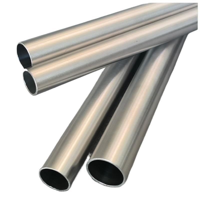 6063 T5 Aluminum Round Tube, Outer Diameter 21–30 mm, Extruded, Polished, Lightweight, for Furniture and DIY (495 mm × 1 pc, OD 26 mm, ID 23 mm)