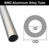 6063 T5 Aluminum Round Tube, Outer Diameter 21–30 mm, Extruded, Polished, Lightweight, for Furniture and DIY (495 mm × 1 pc, OD 26 mm, ID 23 mm) view 2