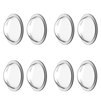 4 Pairs Car Camera Lens Protectors, Self-Adhesive Waterproof Covers for Rearview Cameras, Fits All Cars