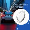 4 Pairs Car Camera Lens Protectors, Self-Adhesive Waterproof Covers for Rearview Cameras, Fits All Cars view 2