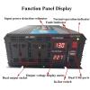 QOYCEPVNH 4000W/6000W Pure Sine Wave Inverter, 12V/24V DC to 110V/220V AC Car Adapter, 6000W/24V-220V view 2