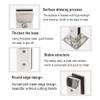 Adjustable Square Glass Clamps, 304 Stainless Steel (10 pcs, 160 mm) view 3
