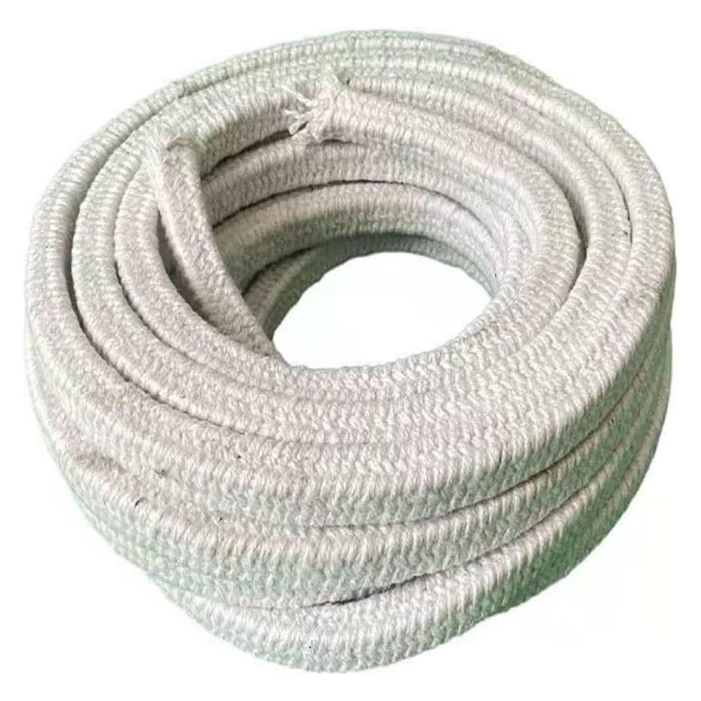 Ceramic Fiber Rope, 650 mm Seal Diameter, 1 m Length, for Boilers and Ovens (25 mm Diameter)