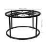 FELTECHELECTR Heavy-Duty Multifunctional Iron Feeder Bucket Stand for Chickens view 2