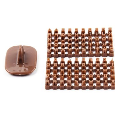 Reusable Silicone Clay Letter Stamp