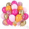 Pink Orange Balloons, 30 Pack view 1